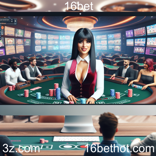 A Experiência Imersiva dos Jogos de Live Dealer em 16bet